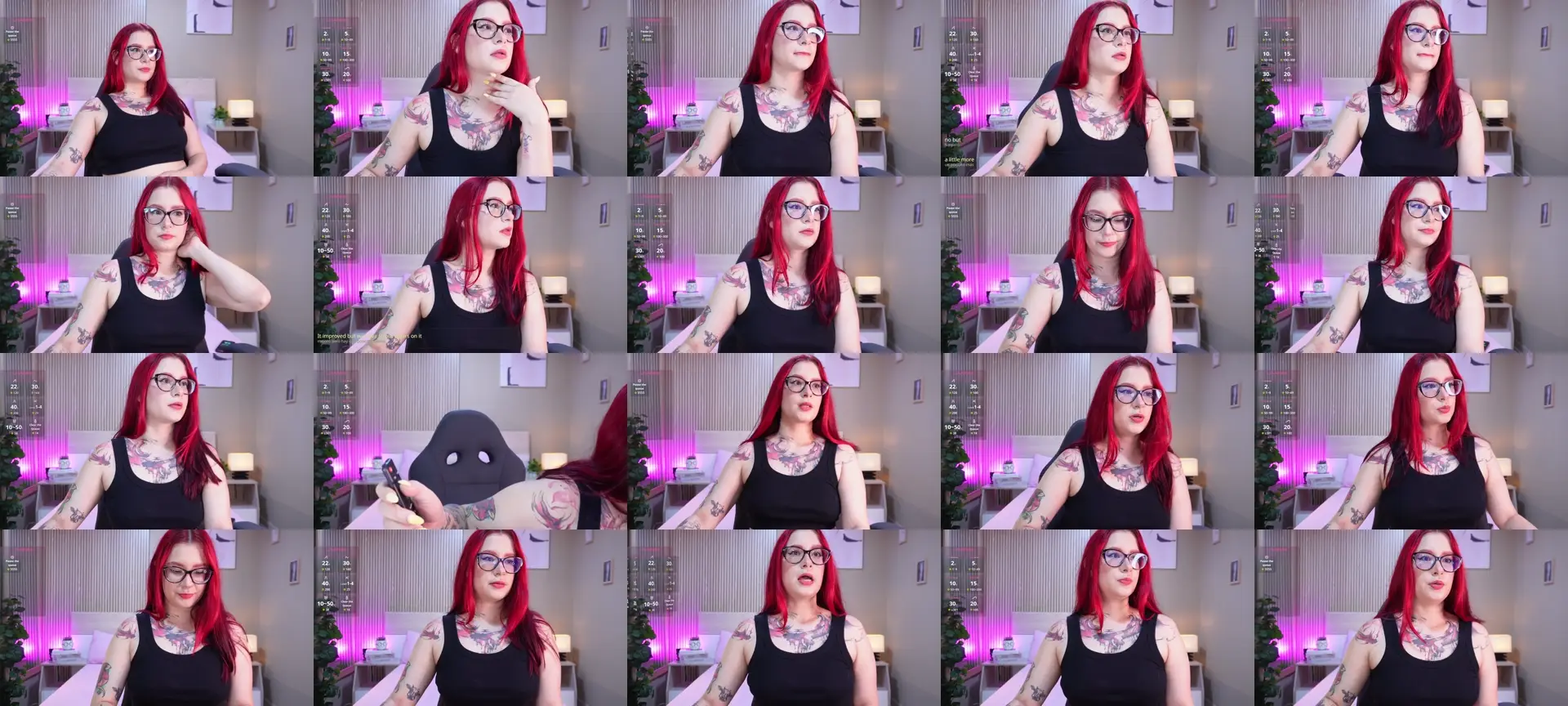 RedDoll_ photo contact sheet