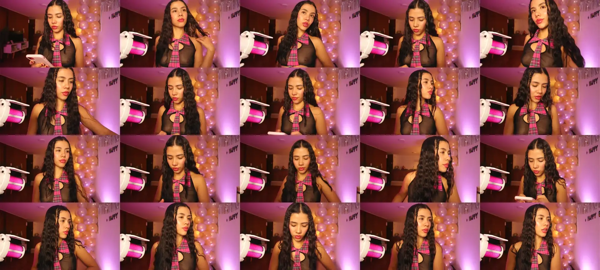 Ronieplay photo contact sheet