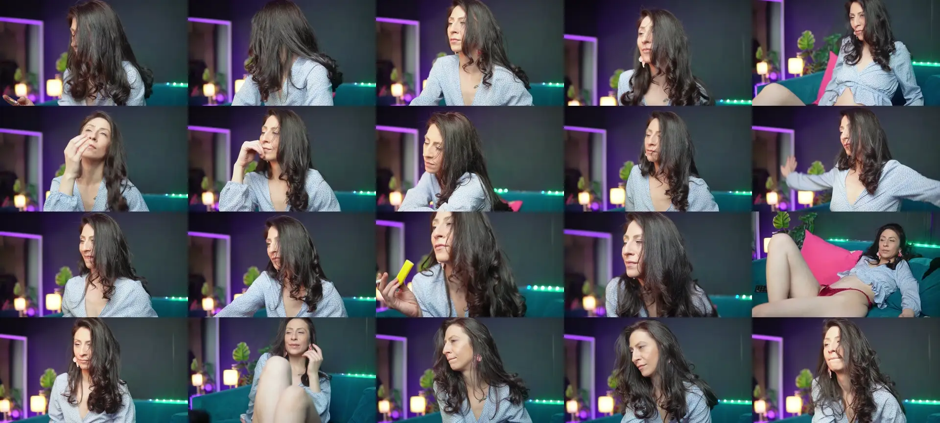 RubyRya photo contact sheet