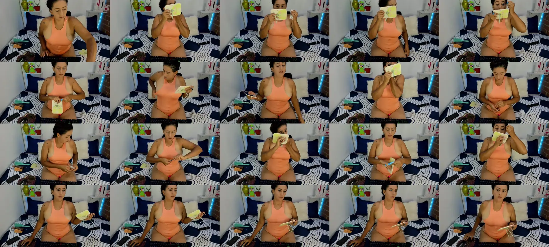 Rukminilatin photo contact sheet