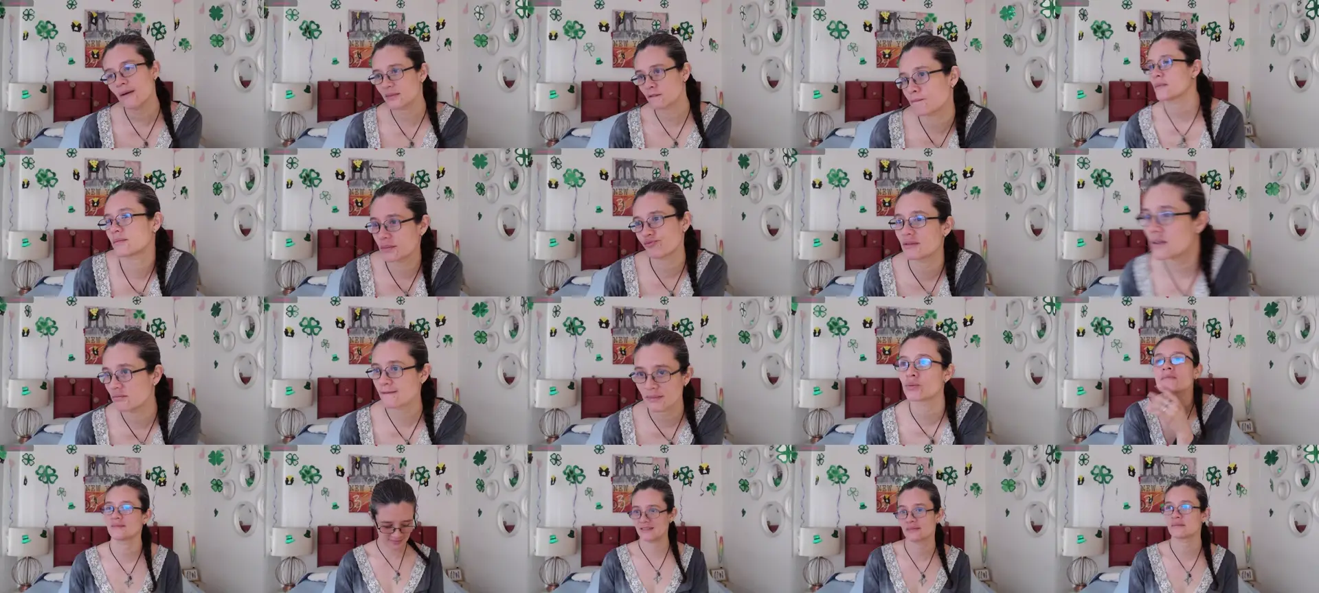 SereneClarks photo contact sheet