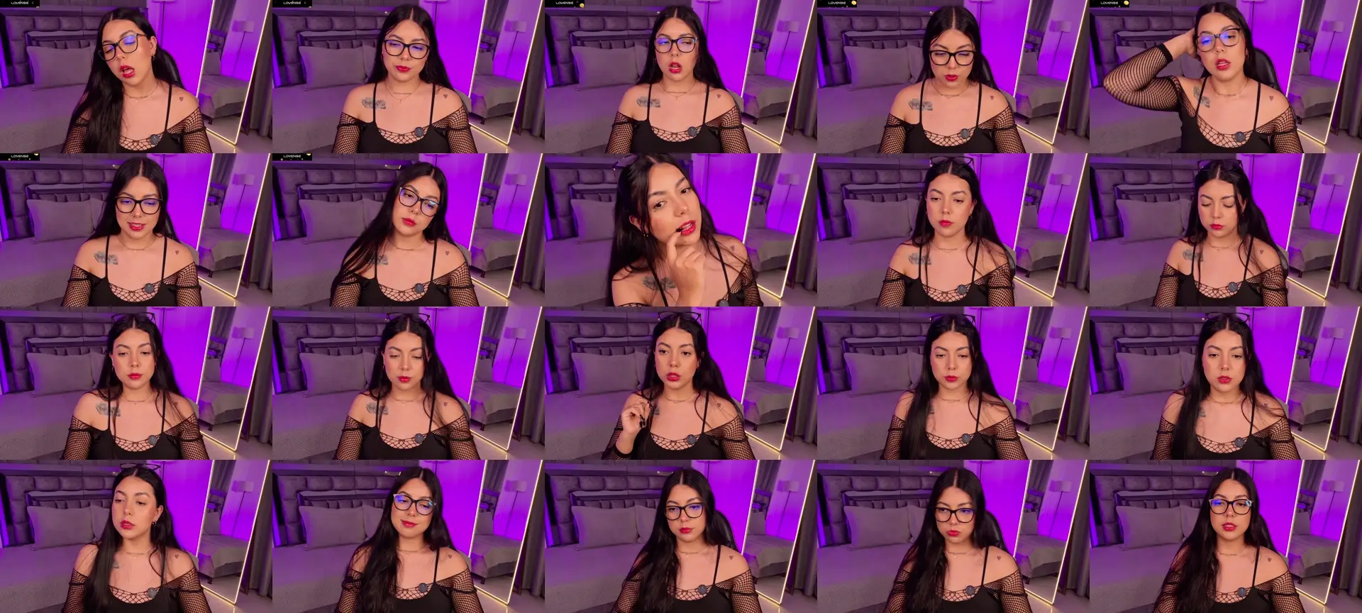 SienaDiaz photo contact sheet