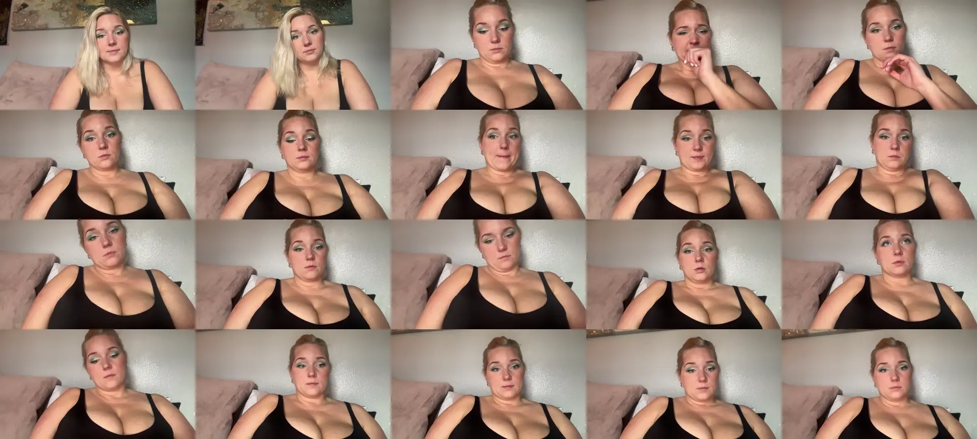 Singlesexymom photo contact sheet