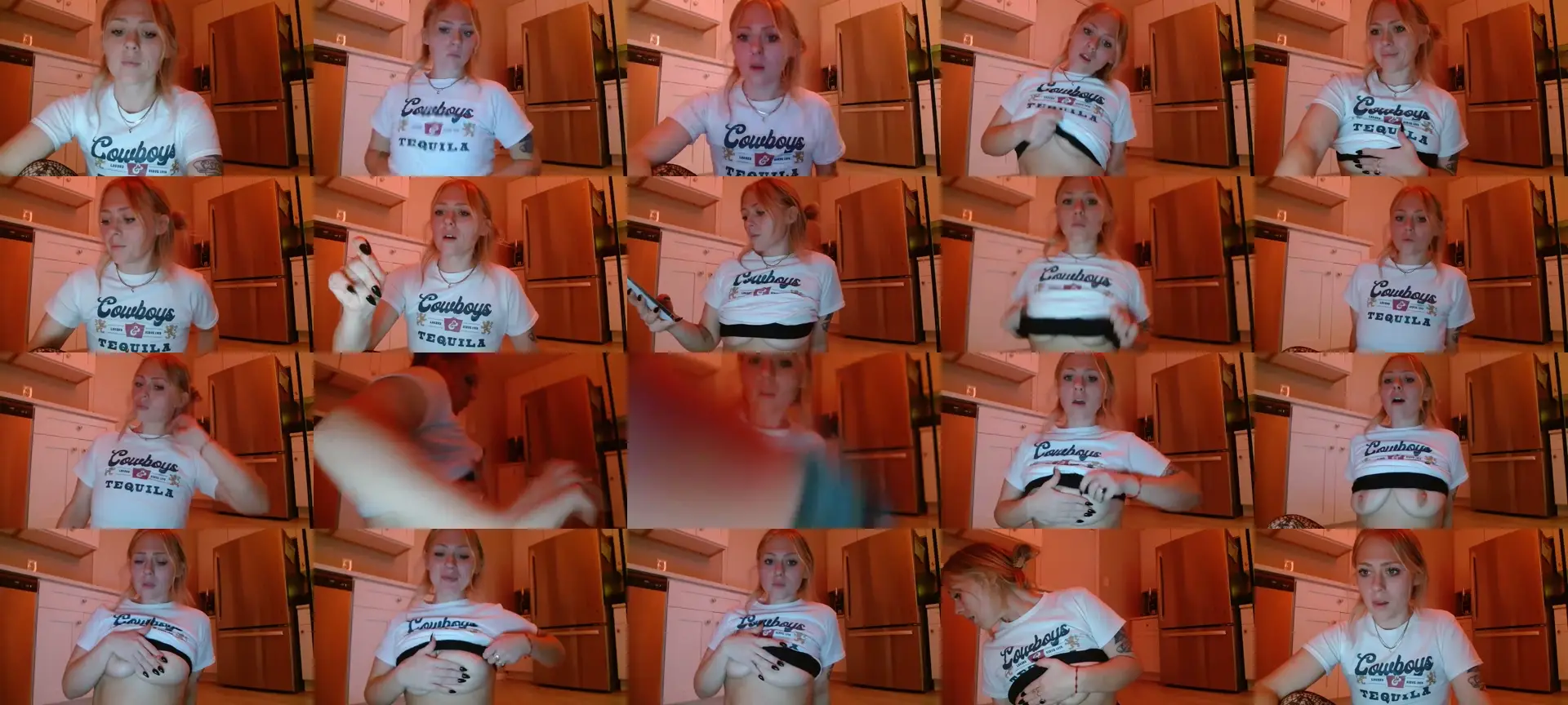 SneakyAlice photo contact sheet