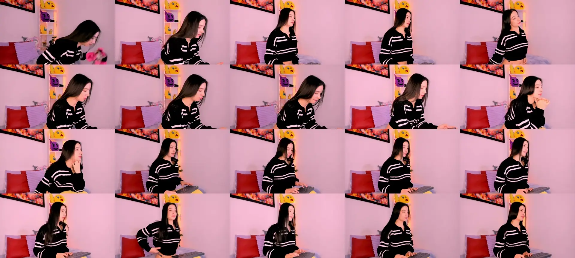 Sweet_Manu photo contact sheet