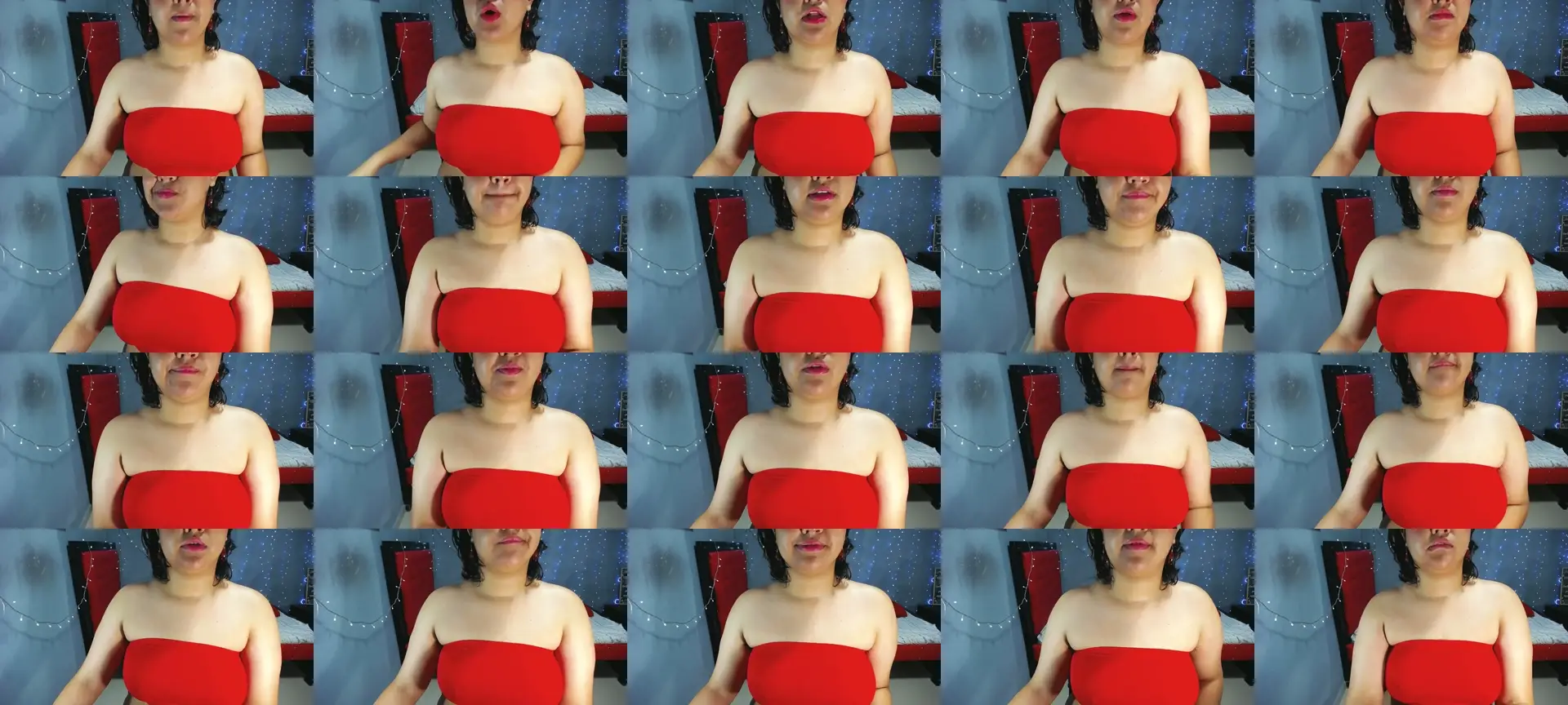 Sweettei photo contact sheet