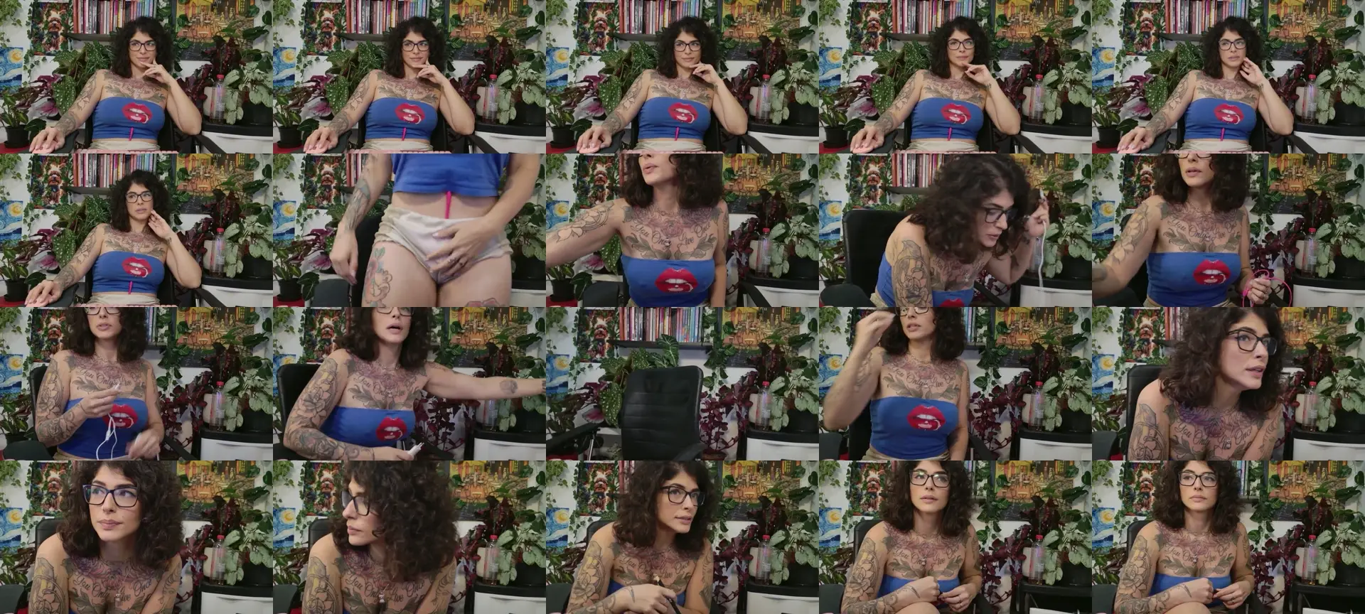 TaliMajesty photo contact sheet