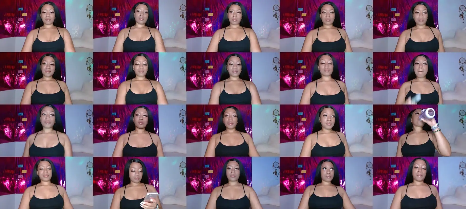 TheeGoddess photo contact sheet