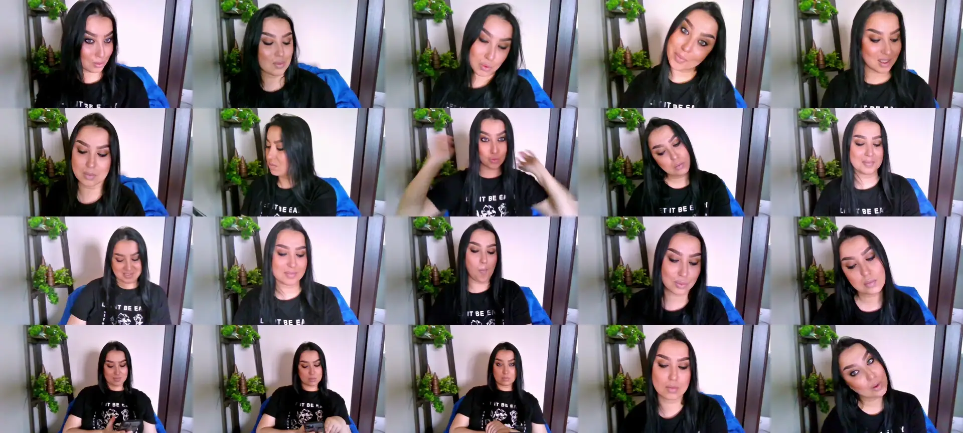 TiptoPanther photo contact sheet