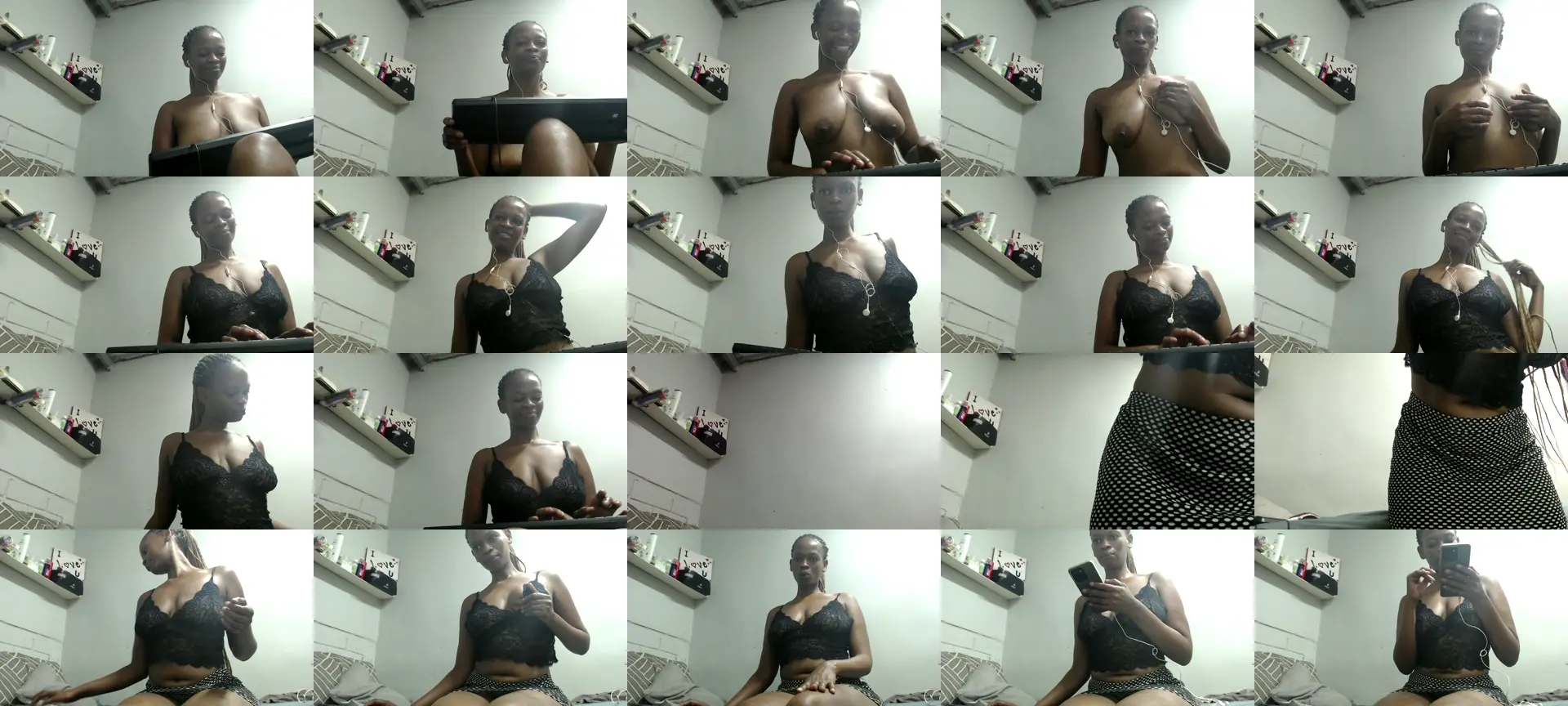 TwerkingMiss photo contact sheet