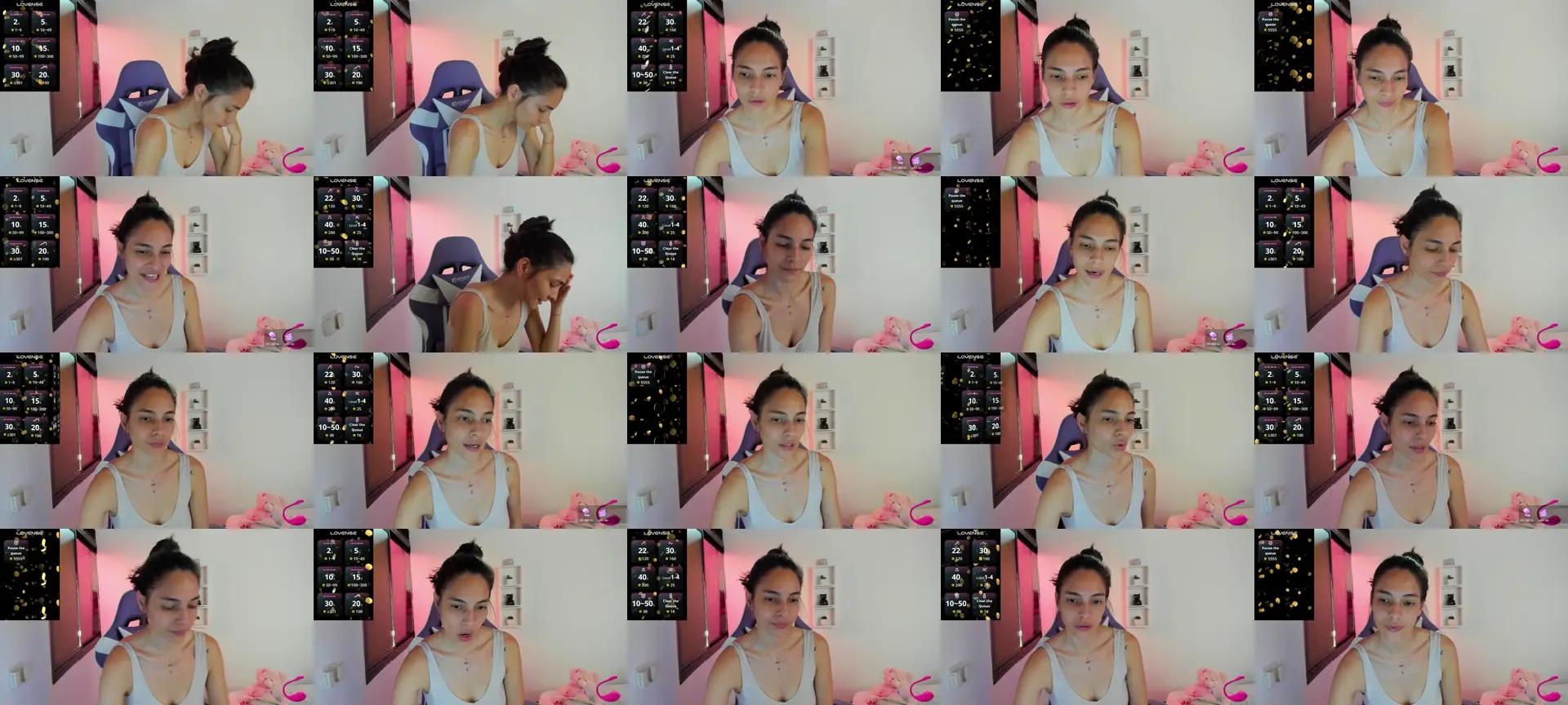 Valery photo contact sheet