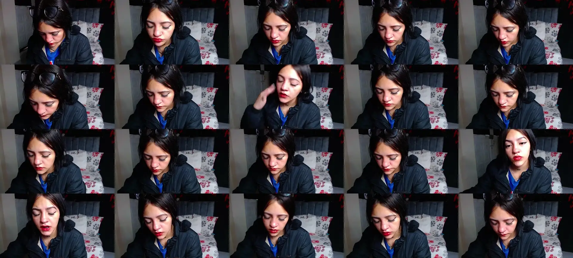 Violettasquir photo contact sheet