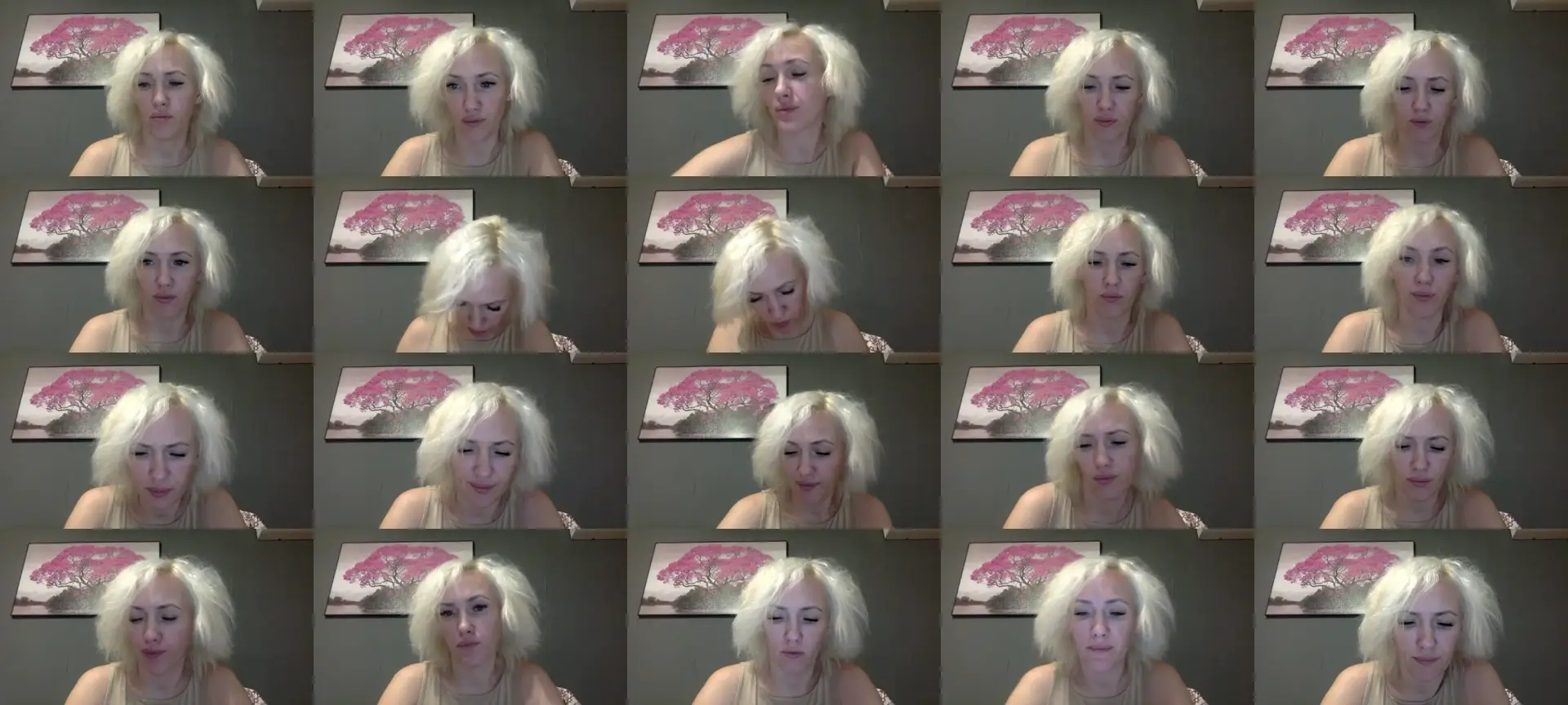 VivienShyBo photo contact sheet