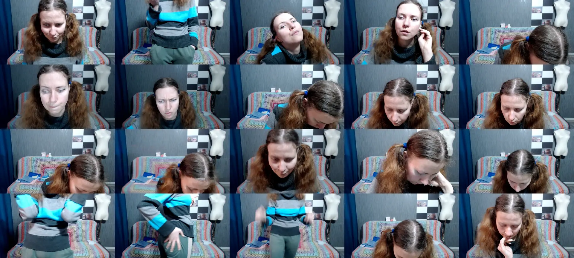 WinterGoddess photo contact sheet