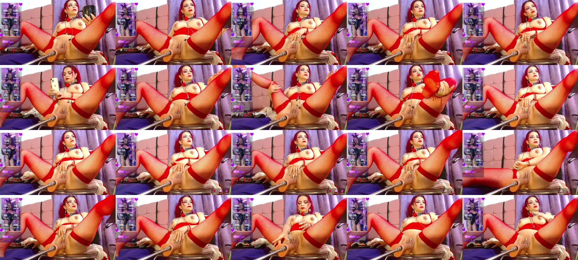 Yashira_hot photo contact sheet