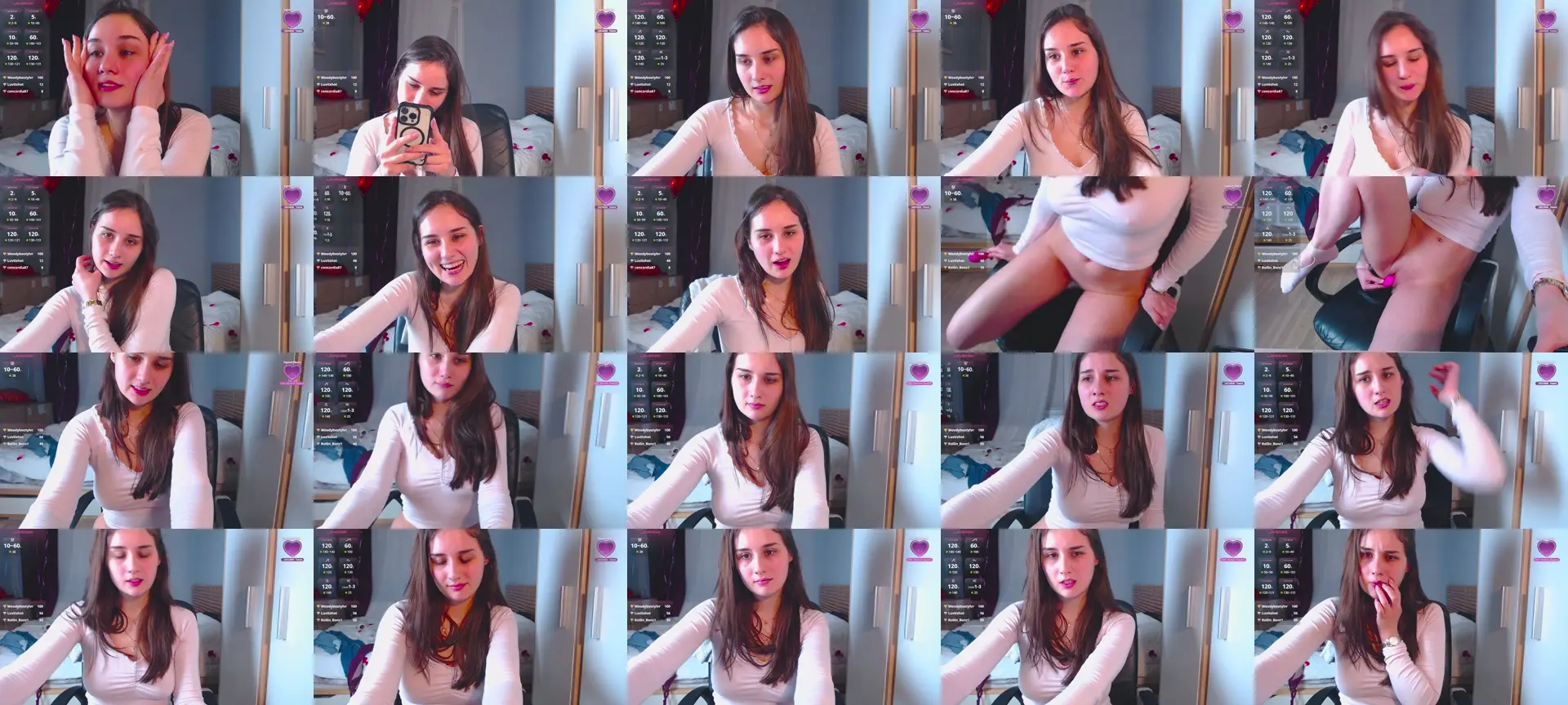 YoursSofi photo contact sheet