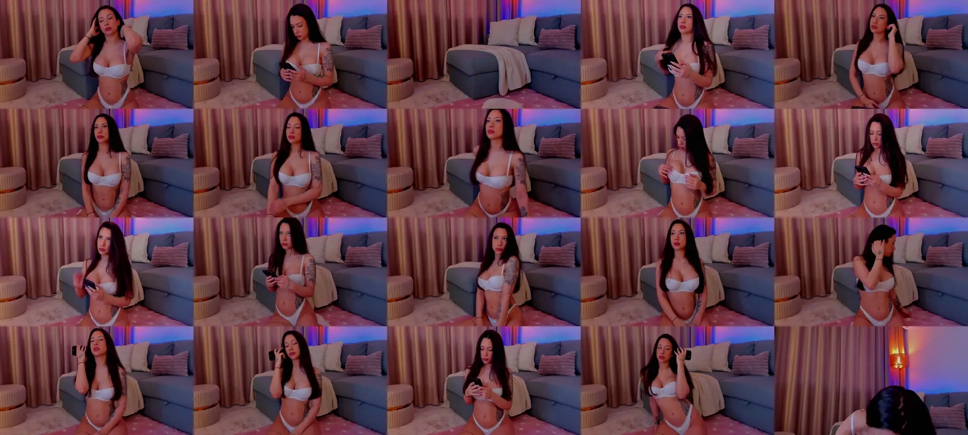 AlessCrystal photo contact sheet