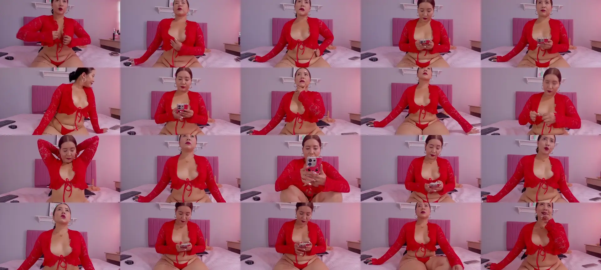 AlexaParis photo contact sheet