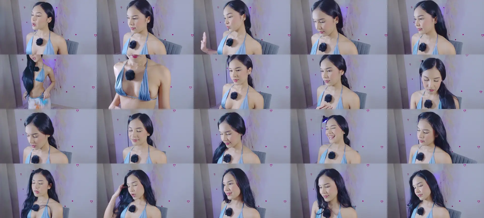 Arielle_1 photo contact sheet