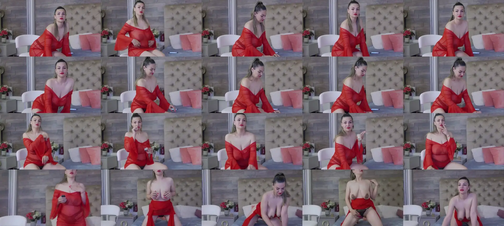 AvaCherry photo contact sheet