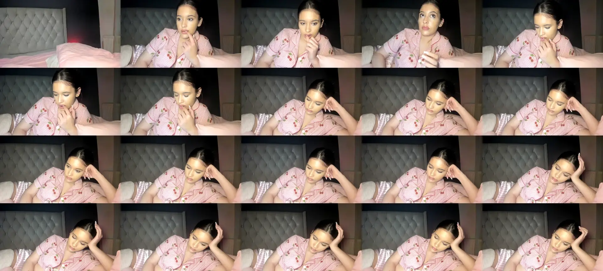 CherryKiss18 photo contact sheet