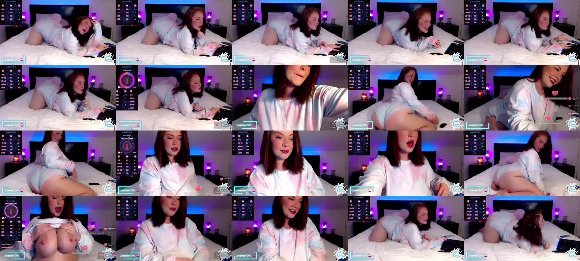 CrystalCream photo contact sheet