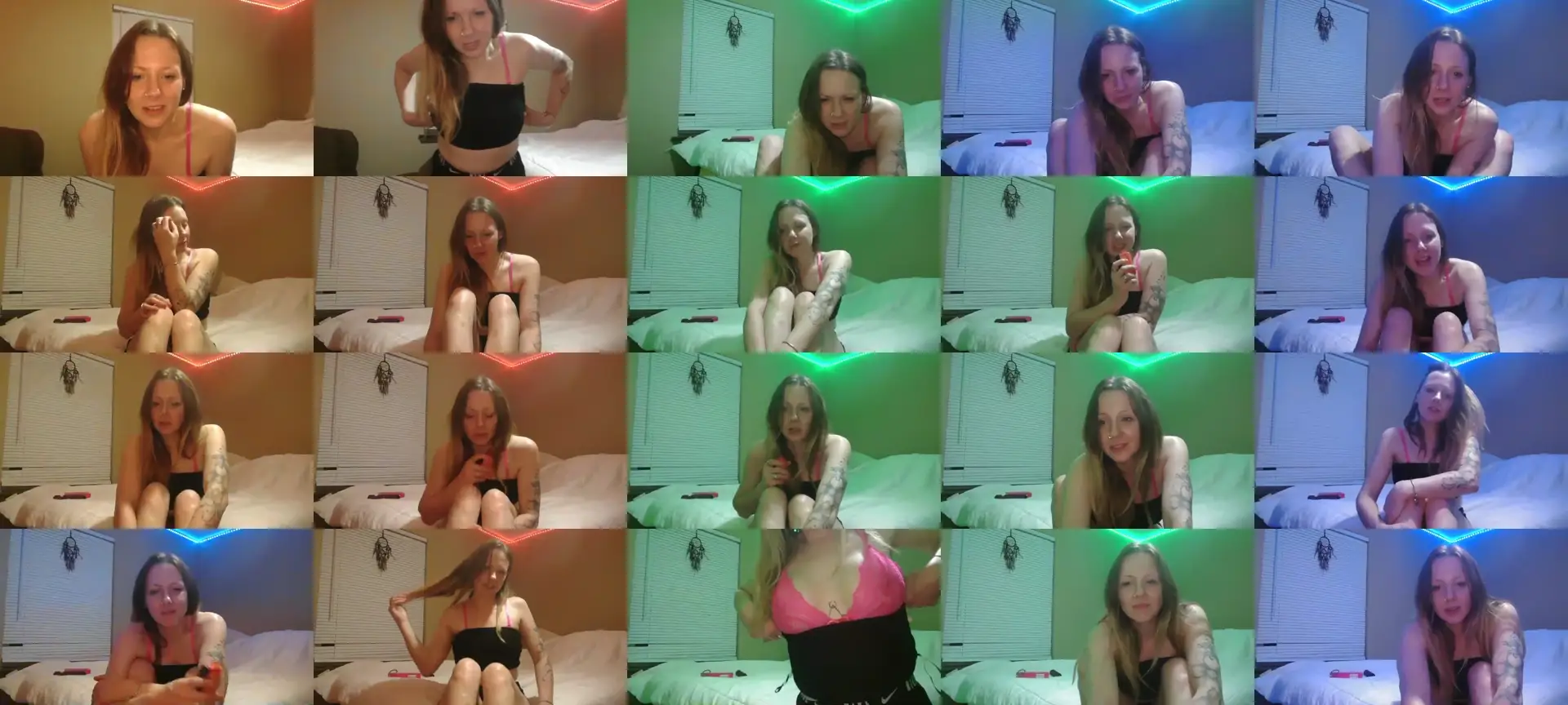 CuteyCourtney photo contact sheet