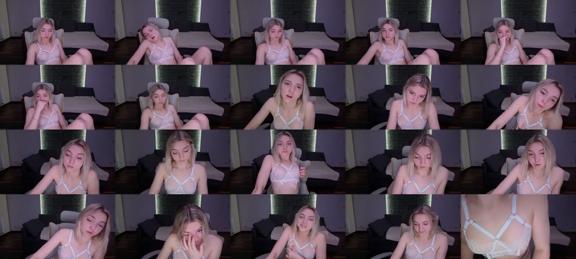 Daisyy photo contact sheet