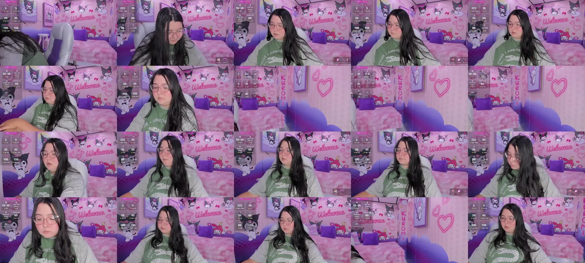 Dulce_meow photo contact sheet