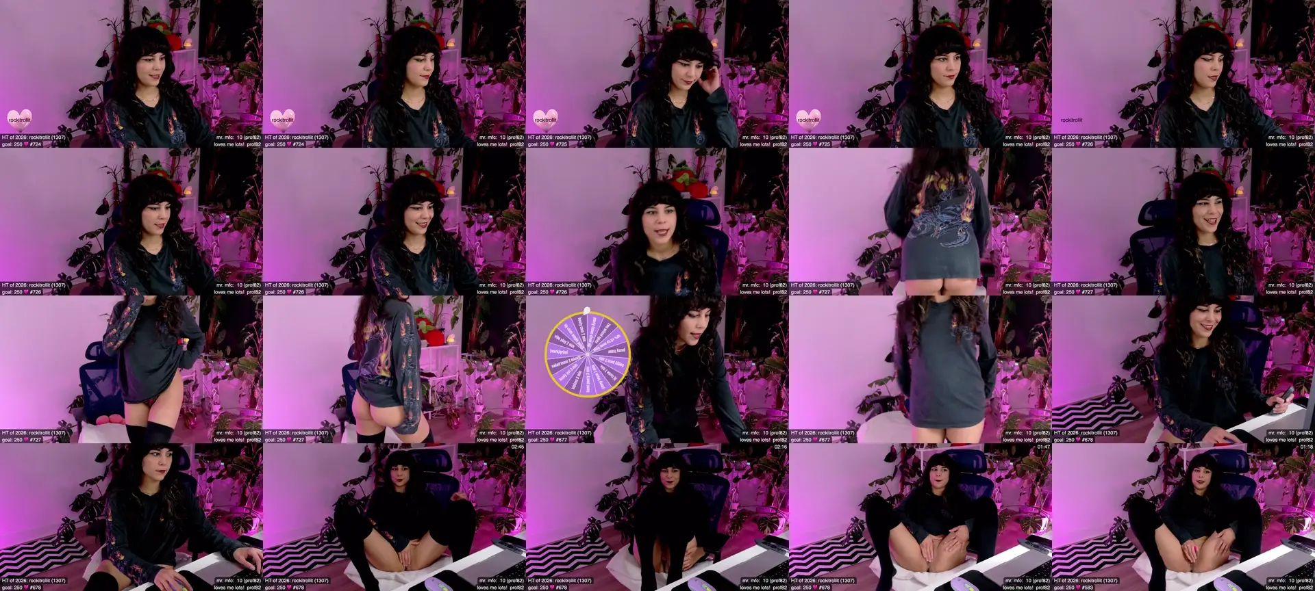 e_laine photo contact sheet