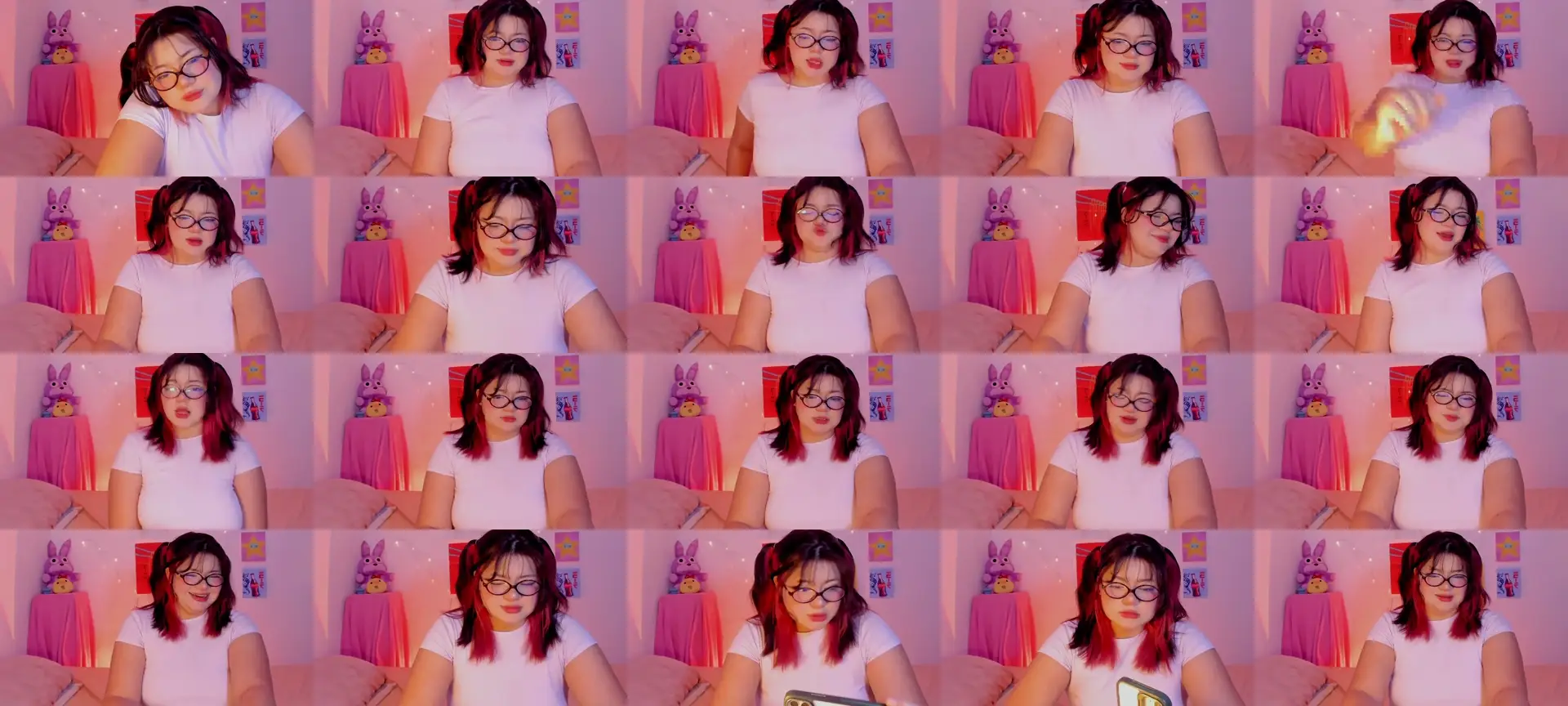 Ela_Bunny photo contact sheet