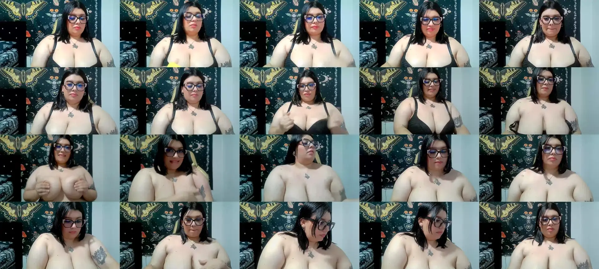 Emilisimimbbw photo contact sheet