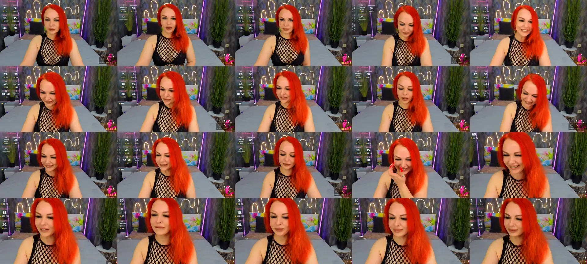 EvaBurnX photo contact sheet