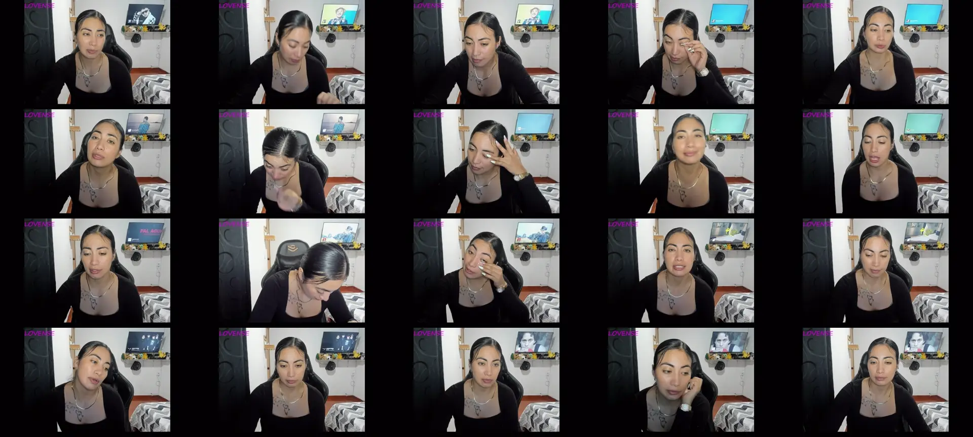 EvaInked photo contact sheet