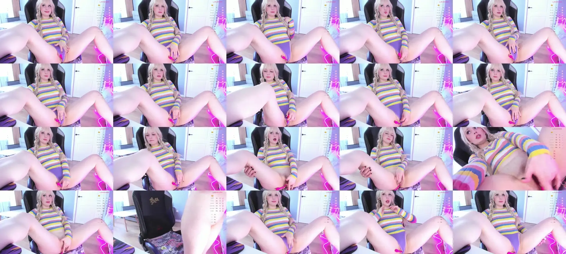 Ex_honeyangel photo contact sheet