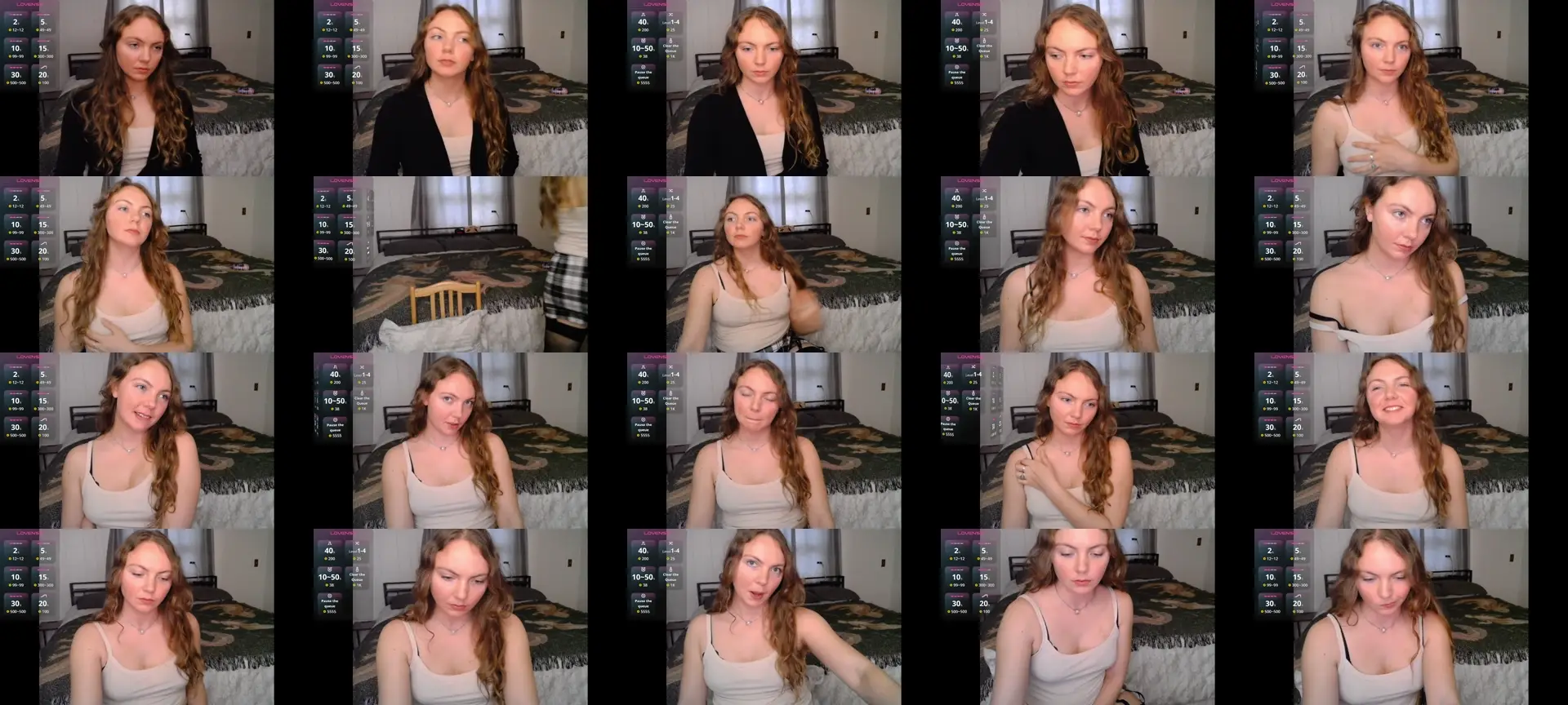 Freyafux photo contact sheet