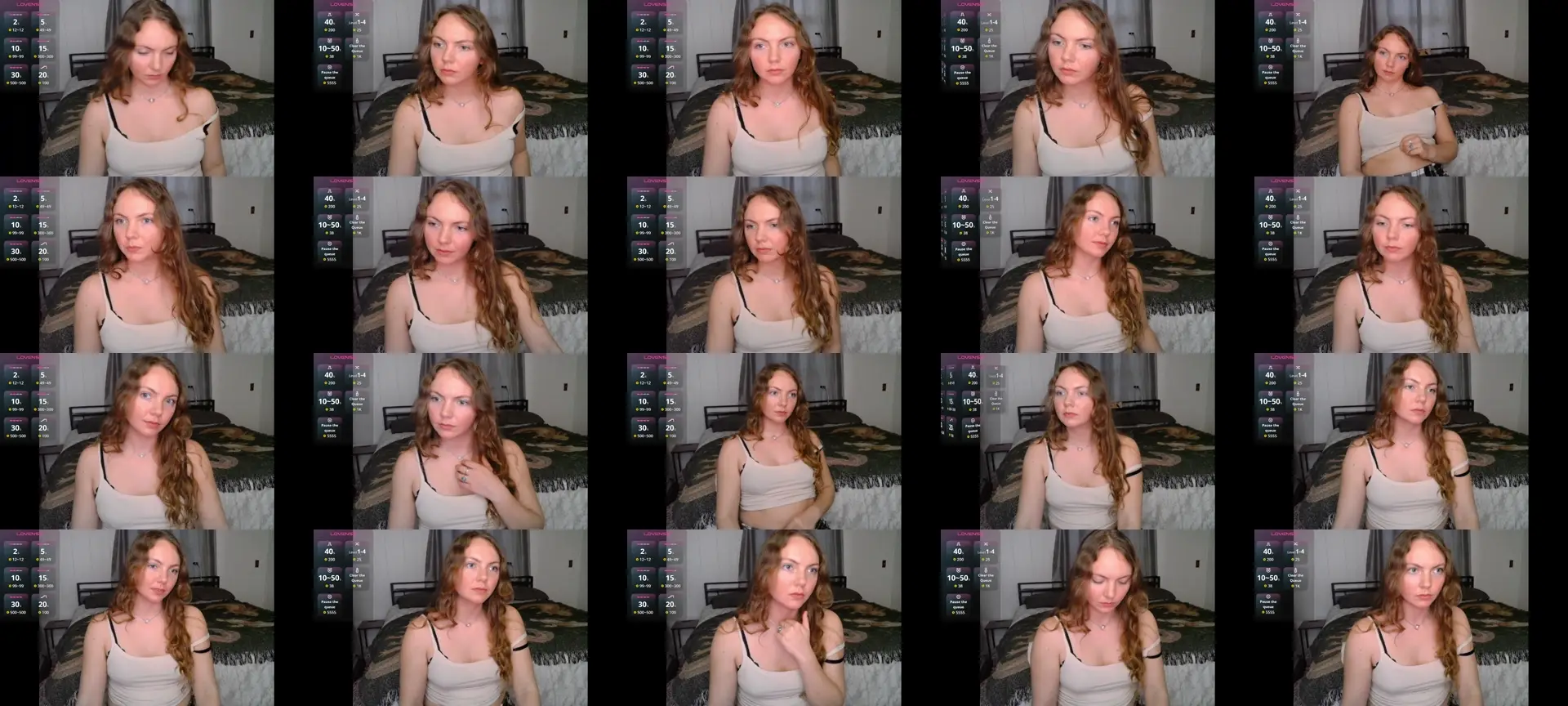 Freyafux photo contact sheet