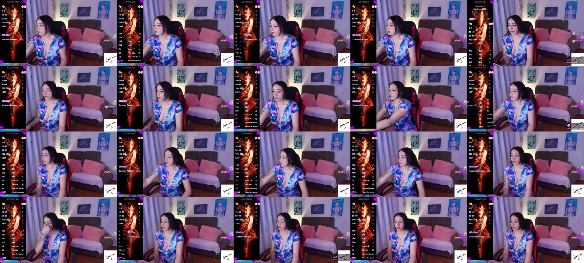 girl_sexy photo contact sheet