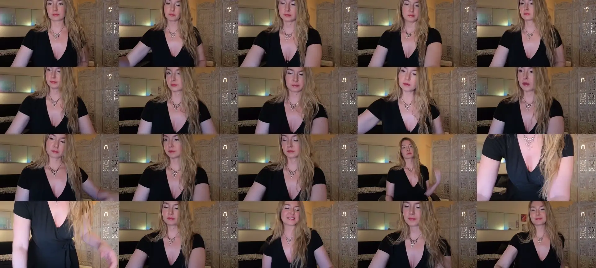 GoddessJinna photo contact sheet