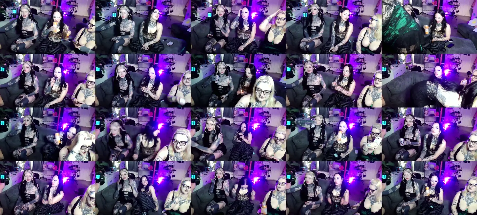 grindhouseho photo contact sheet