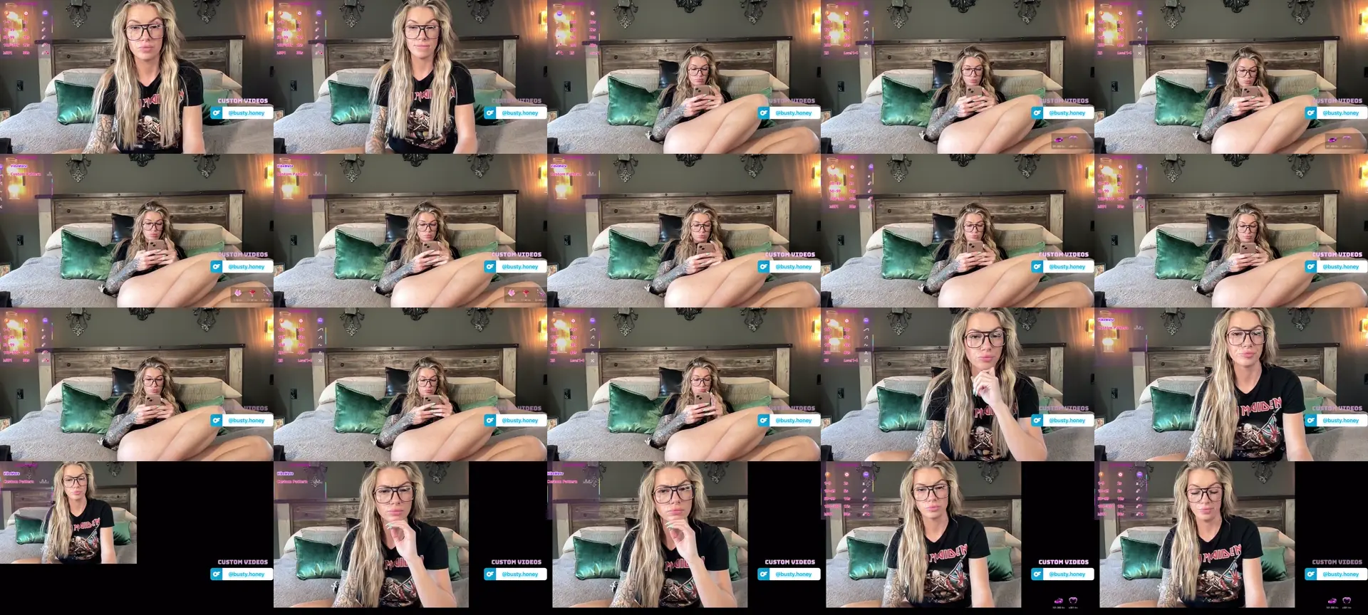 honeyoutlaw photo contact sheet