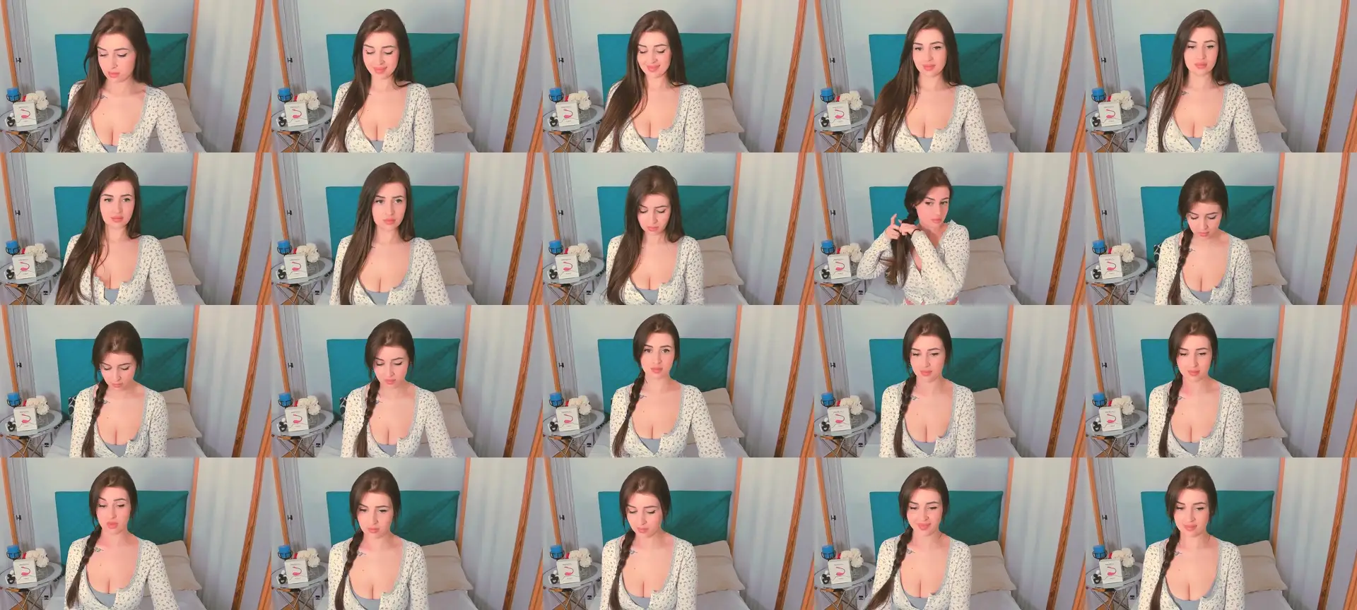 JessieAmore photo contact sheet