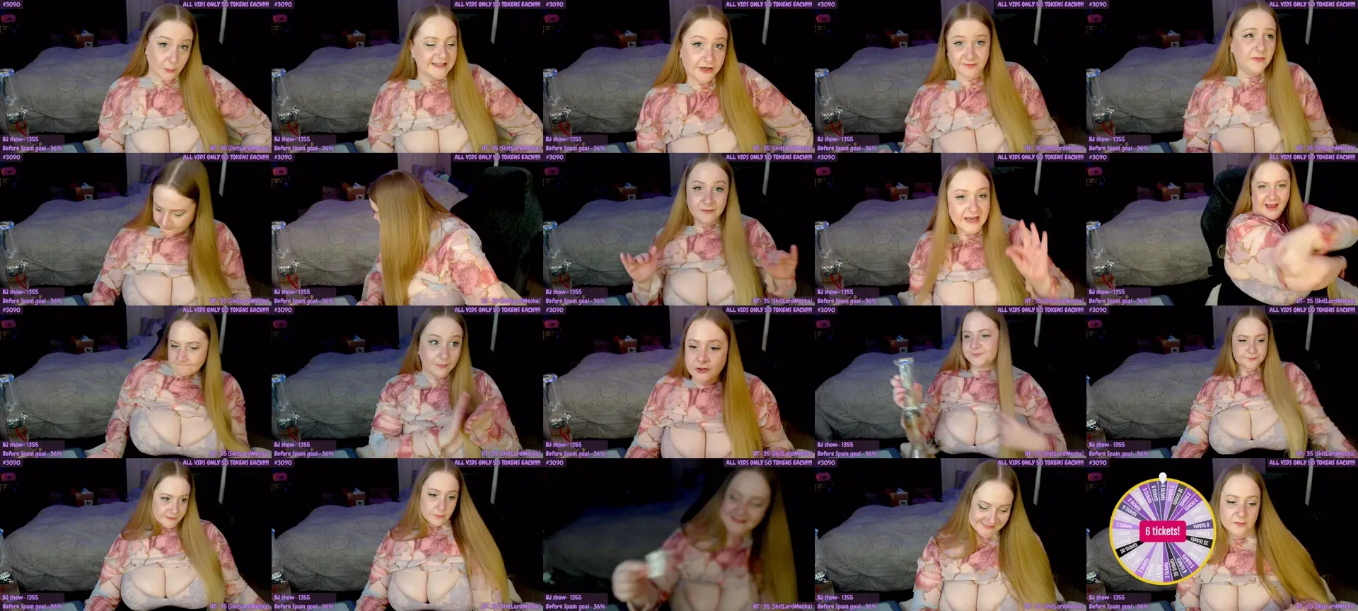 Khaleesi420 photo contact sheet