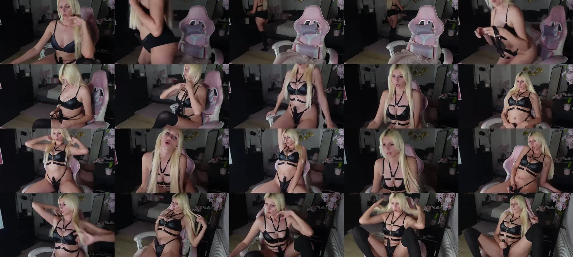 KittysXKat photo contact sheet