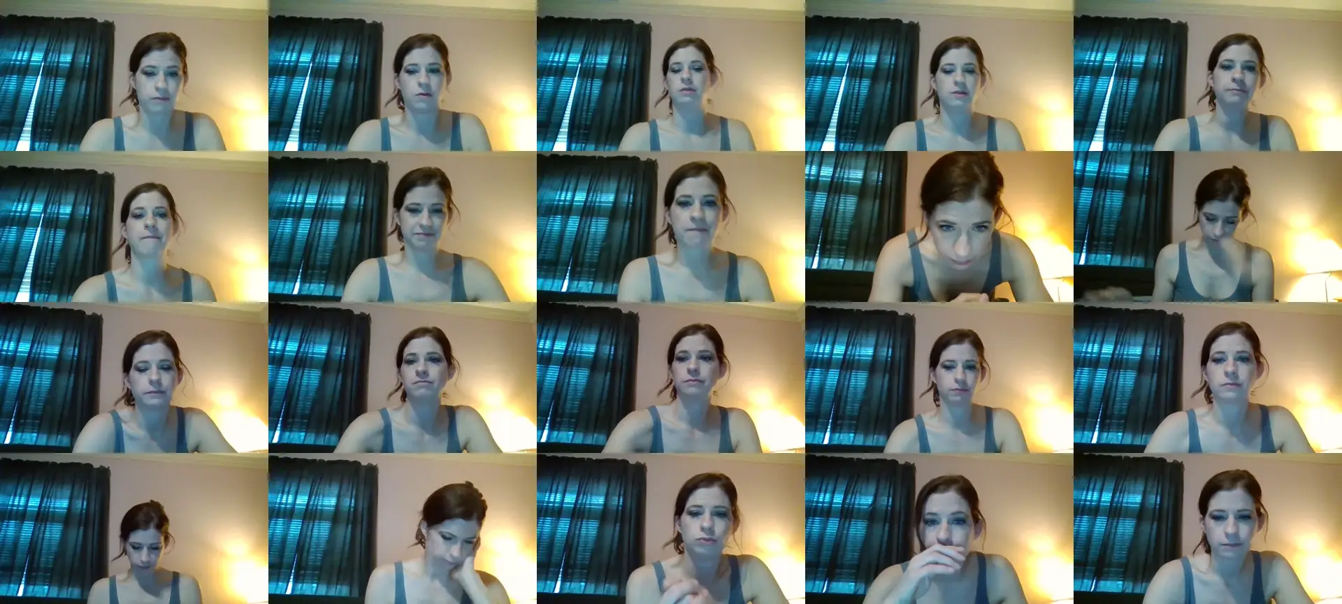 Krissymies photo contact sheet