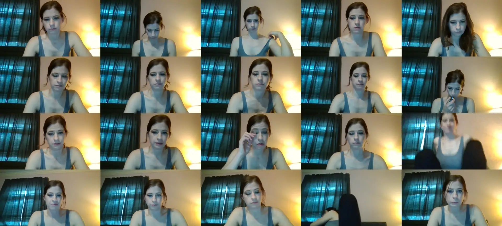 Krissymies photo contact sheet