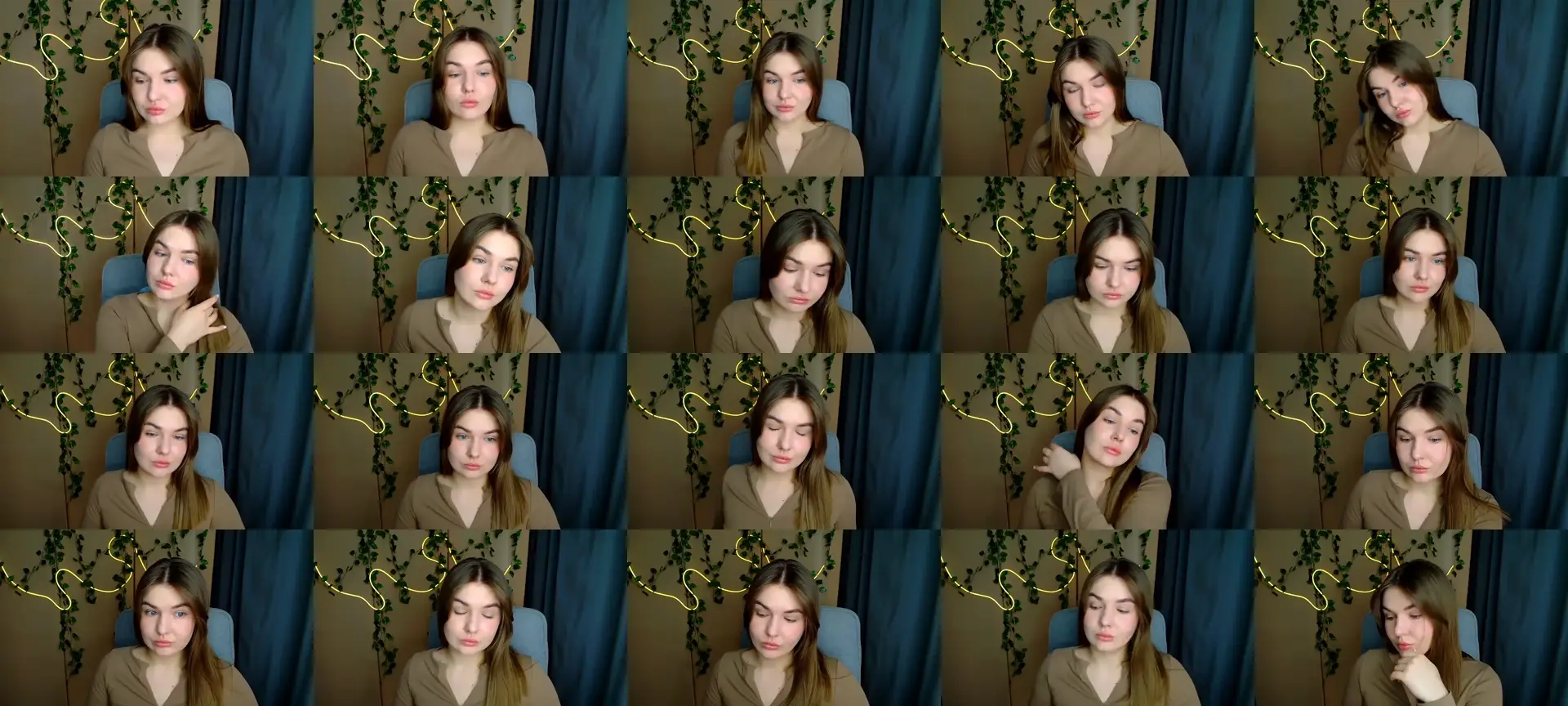 LinaLey photo contact sheet