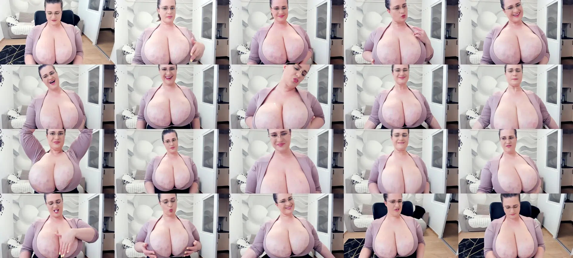 LovelyClara4u photo contact sheet