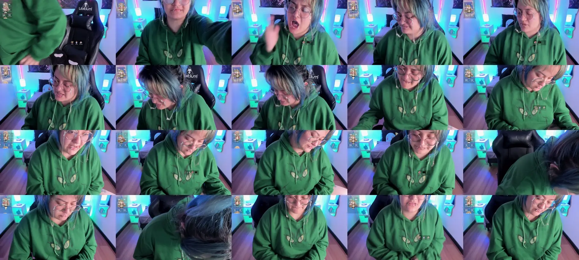 Luckyleah photo contact sheet