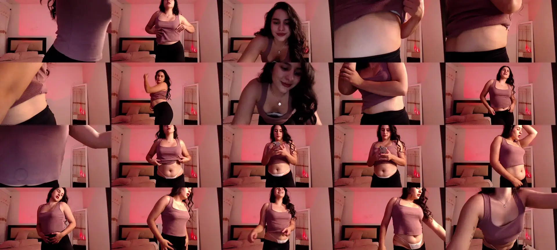 Mavie_roses photo contact sheet